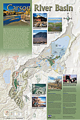 Carson River Basin Map