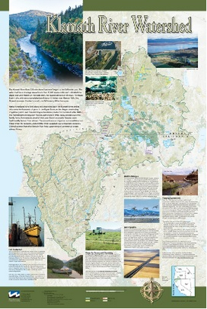 Klamath River Watershed Map