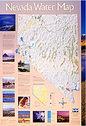 Nevada Water Map