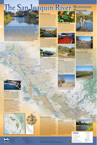San Joaquin River Restoration Map