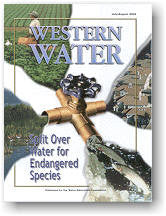 Split Over Water for Endangered Species - July/August 2002