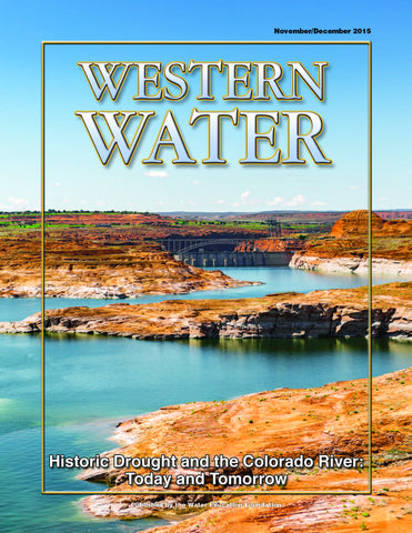 Historic Drought and the Colorado River: Today and Tomorrow - November/December 2015