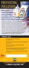 Preventing Pollution Slide Card