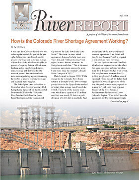 u201cHow is the Colorado River Shortage Agreement Working?u201d